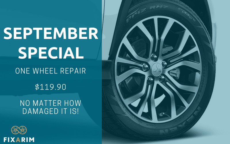 September Alloy Wheel Repair Special