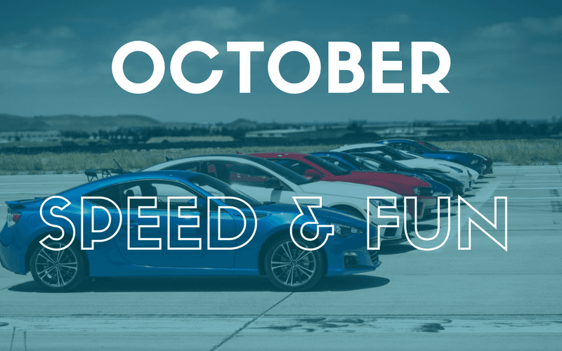October Speed And FUN
